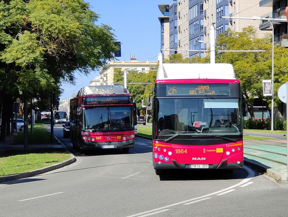 Tussam bate su record de viajeros en el primer semestre