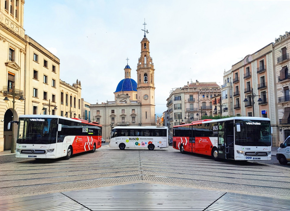 Vectalia presenta la red busco de transporte publico