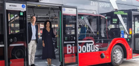 Bilbobus incorpora a su flota cuatro autobuses electricos man