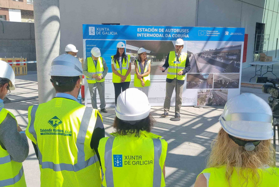 La xunta confirma que la nueva estacion de a coruna estara lista a fin de ano