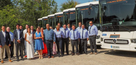 Cosmenbus presenta 10 autobuses hibridos para el consorcio de cordoba