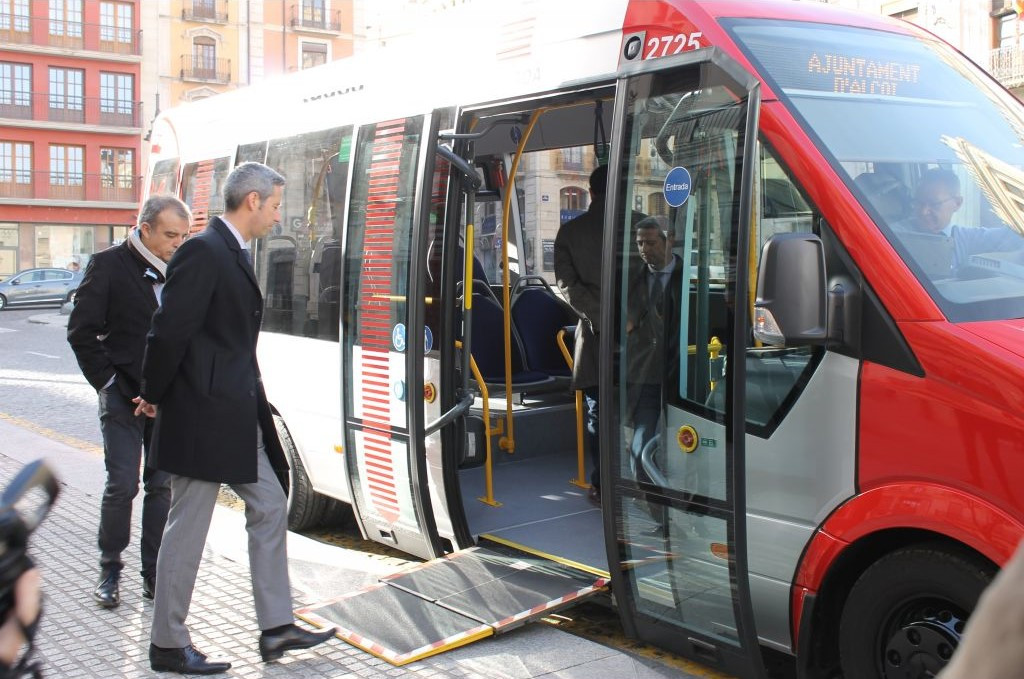 Alcoy incorporara nueve autobuses a su flota de transporte urbano