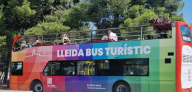 El lleida bus turistic registra 1400 usuarios en sus dos primeras semanas