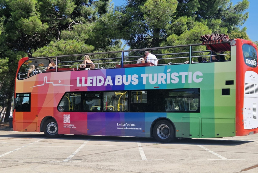 El lleida bus turistic registra 1400 usuarios en sus dos primeras semanas