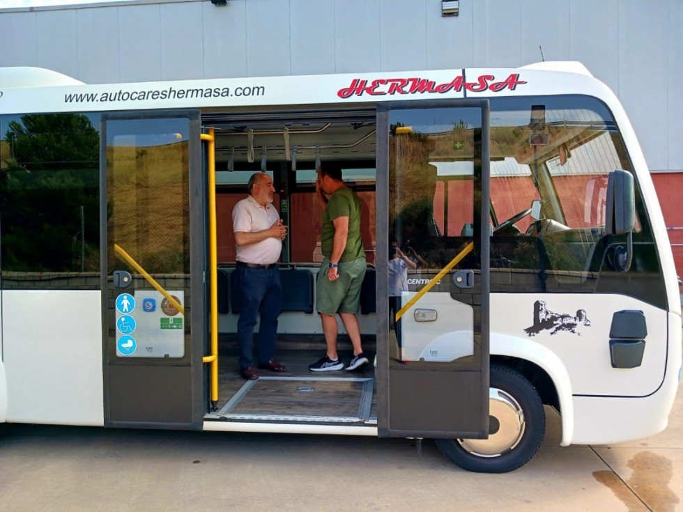 Hermasa incorpora un centro de otokar al transporte urbano de calatayud