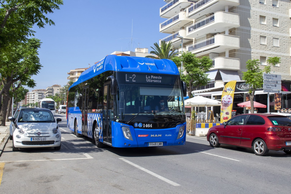 Vila seca amplia el servicio de transporte urbano
