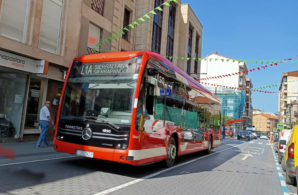 La demanda del torrebus crece un 14 en julio
