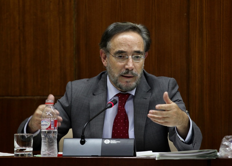 Felipe López, consejero andaluz de Fomento y Vivienda.