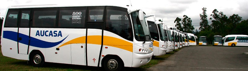 Parte de la flota de Autos Carballo.