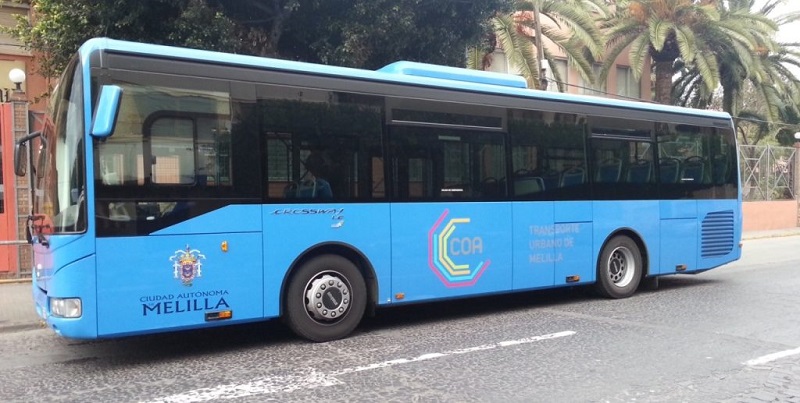 Uno de los autobuses de la flota del operador.