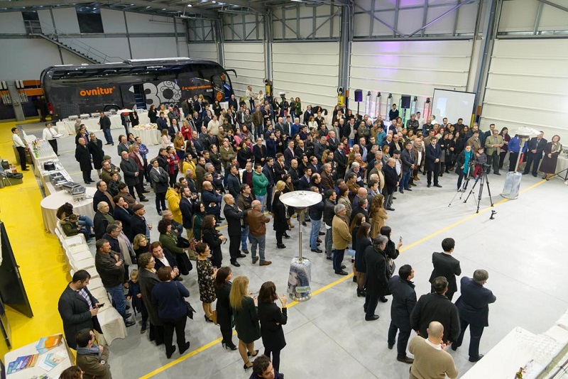 Vista del acto de inauguración de las instalaciones.