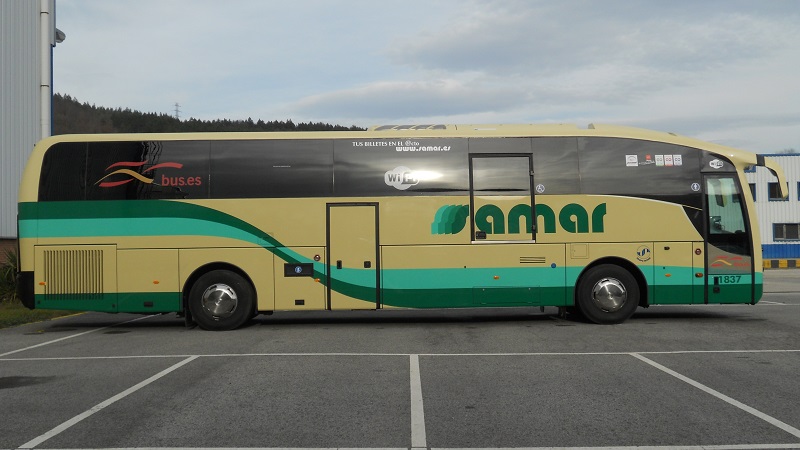 Samar presta la línea Madrid-Molina-Teruel-Valencia.