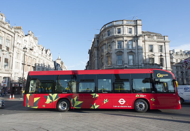 Uno de los Irizar i2e incorporados por Go Ahead.