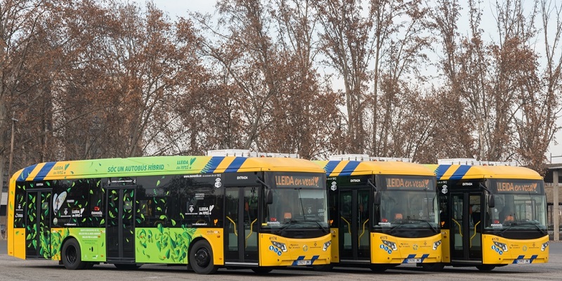 Los nuevos vehículos incorporados a la flota.